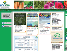 Tablet Screenshot of abcsem.com.br